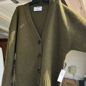 Old Navy Women's Forest Green Cardigan